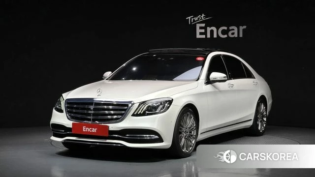 Mercedes-Benz S-Class W222 2019 Белый из Кореи