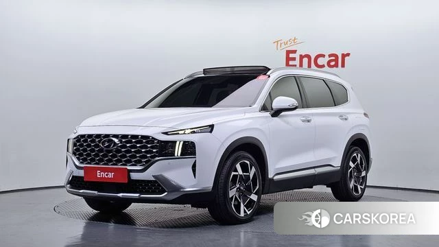 Hyundai The New Santa Fe 2020 Белый из Кореи