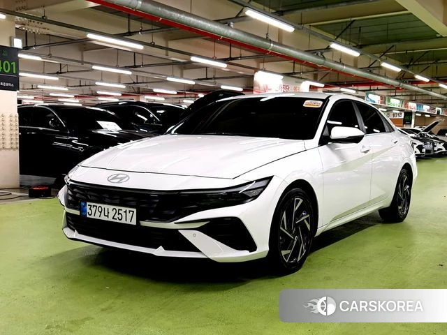 Hyundai The New Avante (CN7) 2026 Белый из Кореи