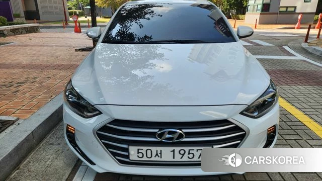 Hyundai Avante AD 2018 Белый из Кореи