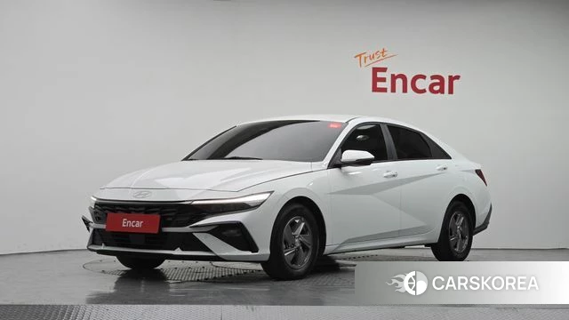 Hyundai The New Avante (CN7) 2024 Белый из Кореи