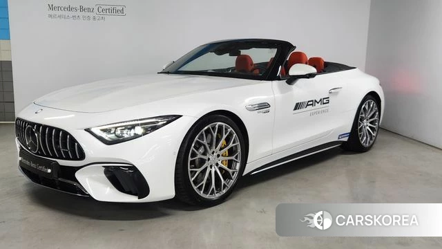 Mercedes-Benz SL-Class R232 2024 Белый из Кореи
