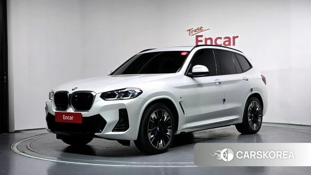 BMW iX3 2024 Белый из Кореи
