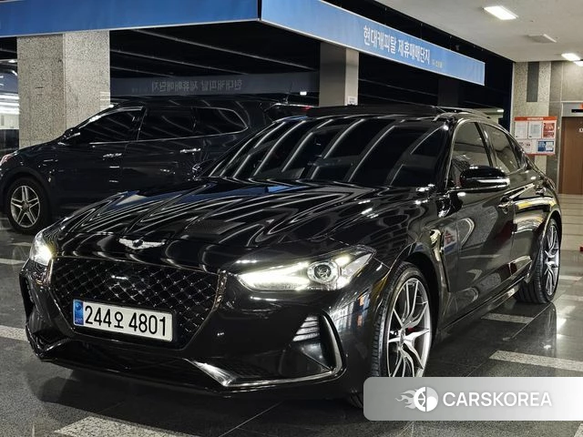 Genesis G70 2018 Черный из Кореи