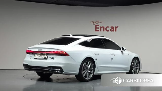 Audi A7 (4K) 2020 Белый из Кореи