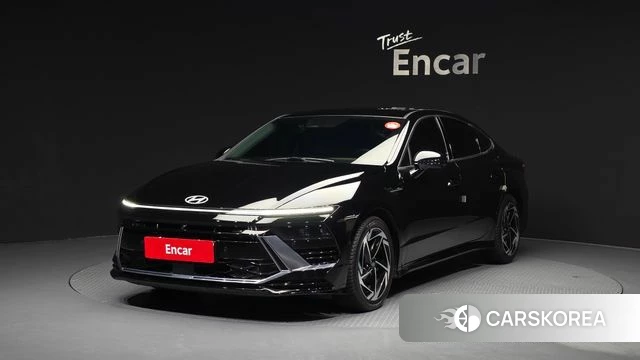 Hyundai Sonata D Edge Hybrid (DN8) 2023 Черный из Кореи