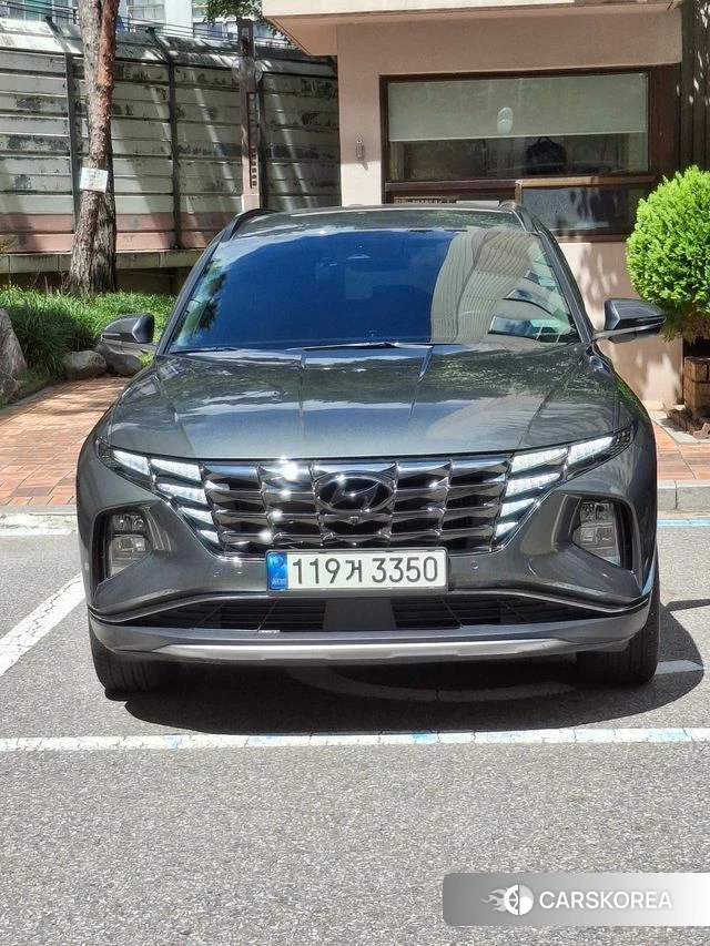 Hyundai Tucson Hybrid (NX4) 2020 Серый из Кореи