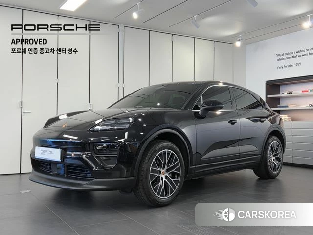 Porsche Makan EV 2026 Черный из Кореи