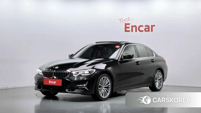 BMW 3 Series (G20) 2022 Черный из Кореи