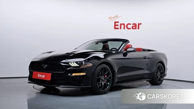 Ford Mustang 2020 Черный из Кореи