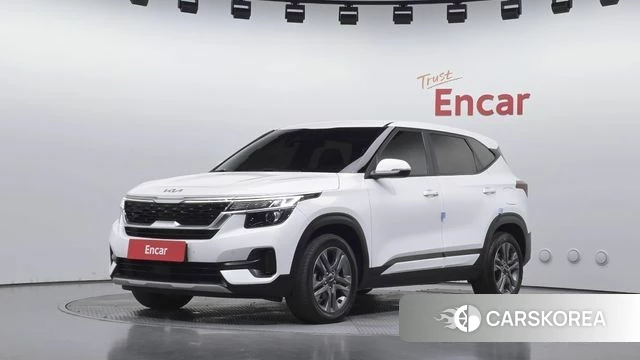 Kia Seltos 2021 Белый из Кореи