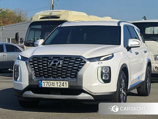 Hyundai Palisade 2022 Белый из Кореи