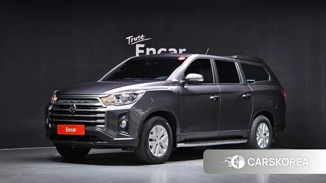 Ssangyong The New Rexton Sport 2021 Серый из Кореи