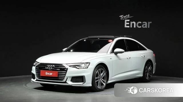 Audi A6 (C8) 2022 Белый из Кореи
