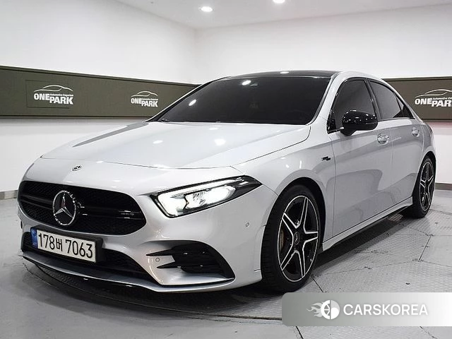 Mercedes-Benz A-Class W177 2022 Серебряный из Кореи