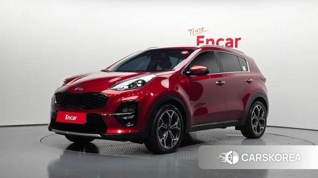 Kia Sportage The Bold 2019 Красный из Кореи