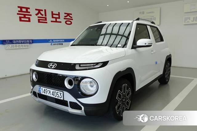 Hyundai Casper 2023 Белый из Кореи