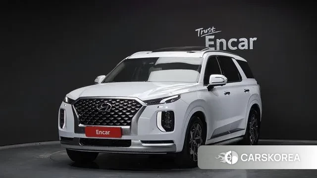 Hyundai Palisade 2021 Белый из Кореи
