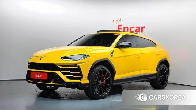 Lamborghini Urus 2019 Желтый из Кореи
