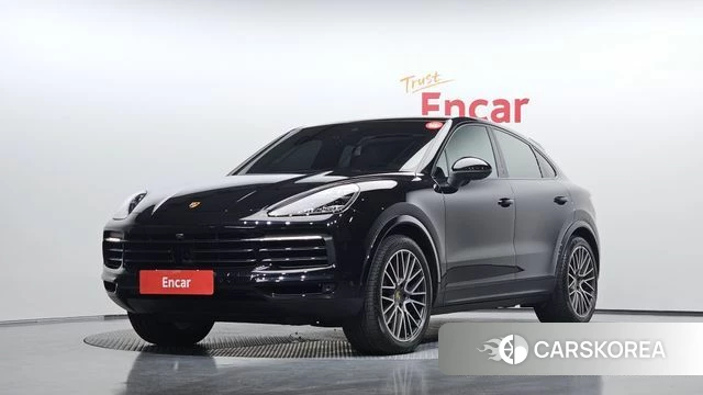 Porsche Cayenne (PO536) 2021 Черный из Кореи