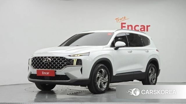 Hyundai The New Santa Fe 2022 Белый из Кореи