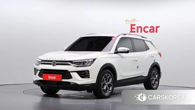 Ssangyong Beautiful Korando 2019 Белый из Кореи