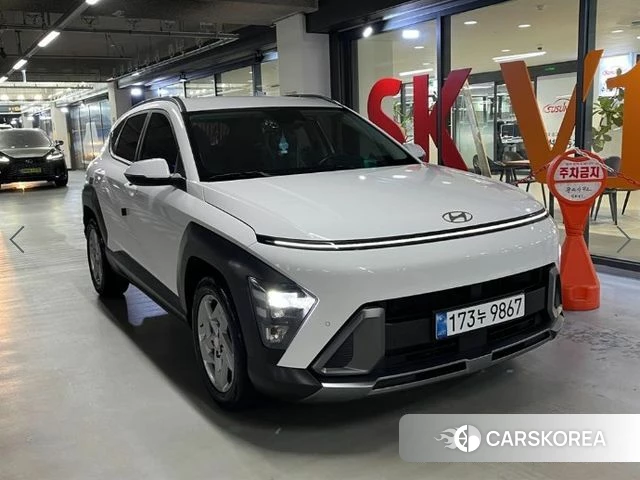 Hyundai Kona (SX2) 2023 Белый из Кореи