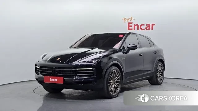 Porsche Cayenne (PO536) 2022 Черный из Кореи