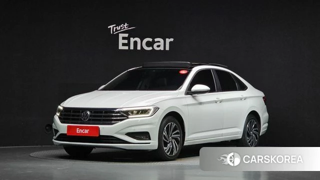 Volkswagen 7th Generation of Jetta 2021 Белый из Кореи
