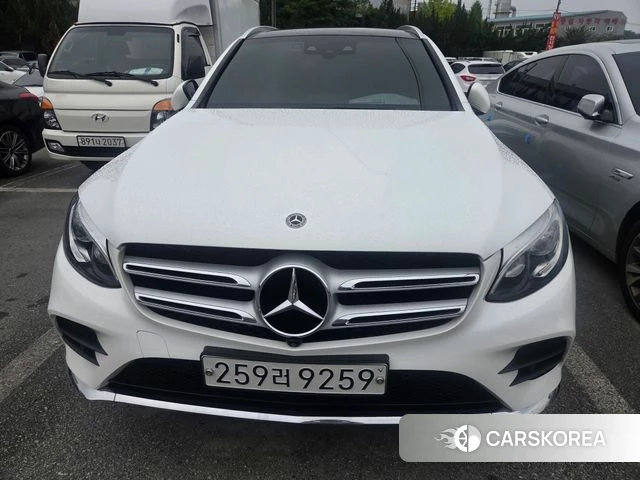 Mercedes-Benz GLC-Class X253 2019 Белый из Кореи