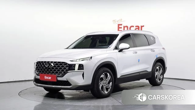 Hyundai The New Santa Fe 2022 Белый из Кореи