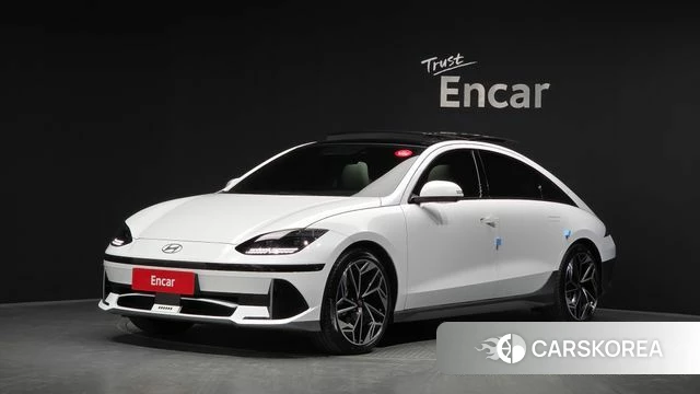 Hyundai Ionic 6 2023 Белый из Кореи