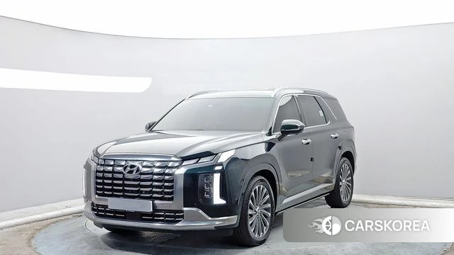 Hyundai The New Palisade 2023 Темно-зеленый из Кореи, фото 2