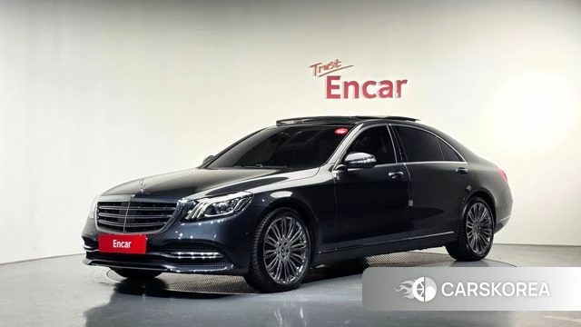 Mercedes-Benz S-Class W222 2019 Серый из Кореи