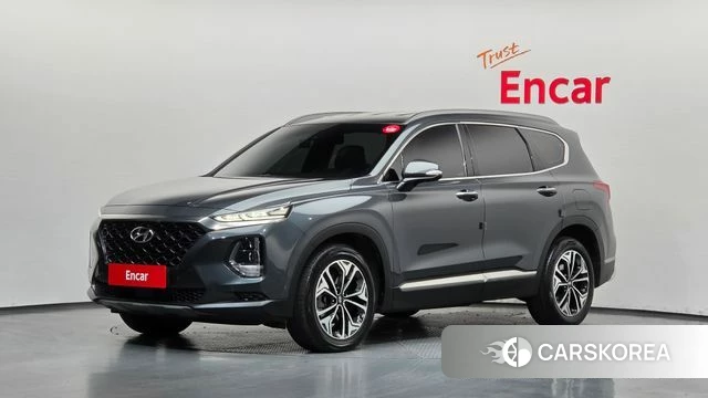 Hyundai Santa Fe TM 2018 Серый из Кореи