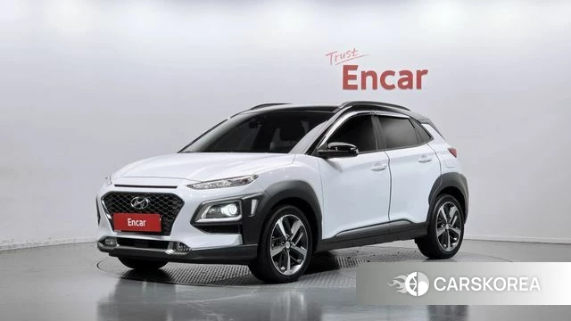 Hyundai Kona 2019 Белый из Кореи