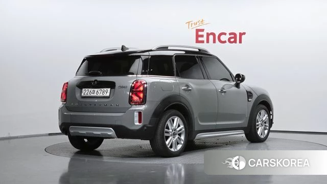 Mini Cooper Countryman 2020 Серебристо-серый из Кореи