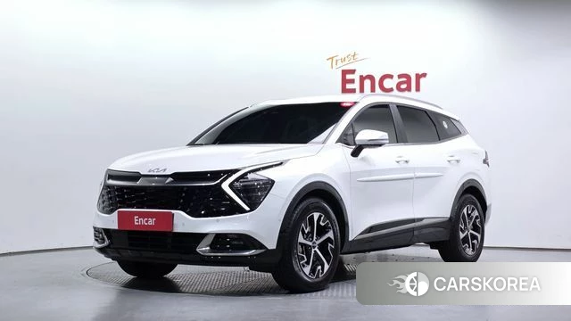Kia Sportage 5th Generation Hybrid 2023 Белый из Кореи