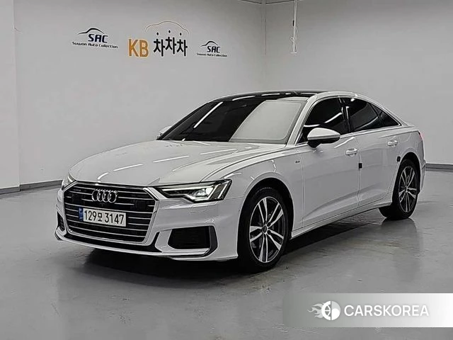 Audi A6 (C8) 2021 Белый из Кореи