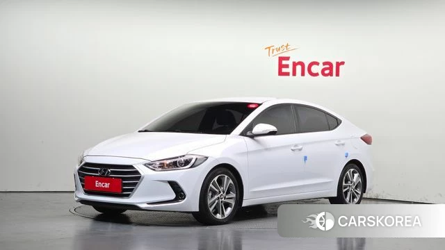 Hyundai Avante AD 2018 Белый из Кореи