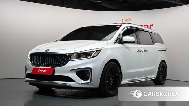 Kia The New Carnival 2018 Белый из Кореи