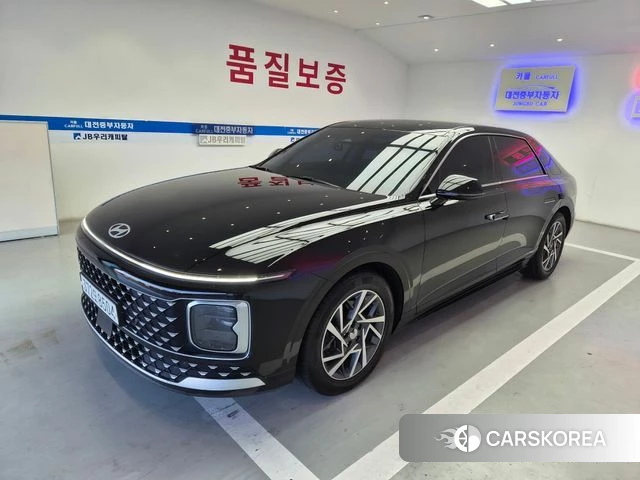 Hyundai Grandeur (GN7) 2023 Черный из Кореи