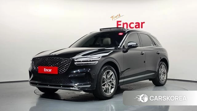 Genesis GV70 2023 Черный из Кореи