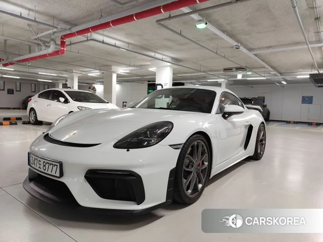 Porsche 718 Cayman 2020 Белый из Кореи