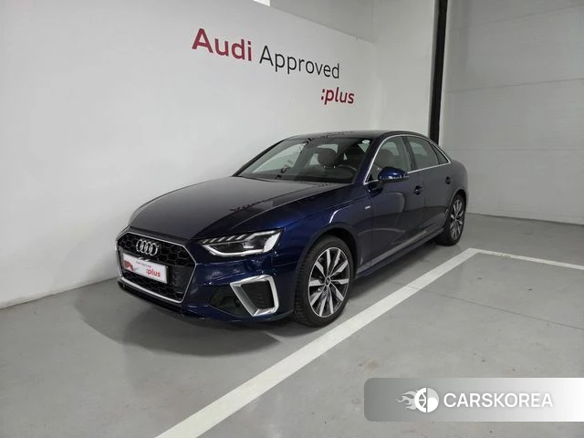 Audi A4 (B9) 2023 Синий из Кореи