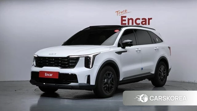 Kia The New Sorento 4th Generation 2024 Белый из Кореи