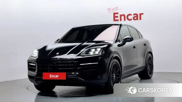 Porsche Cayenne (PO536) 2024 Черный из Кореи