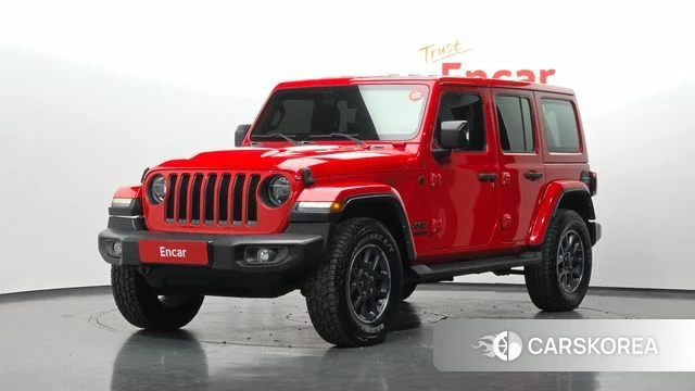 Jeep Wrangler (JL) 2021 Красный из Кореи