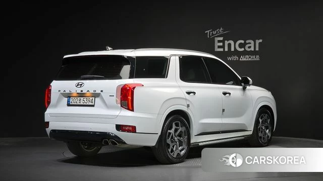 Hyundai Palisade 2022 Белый из Кореи
