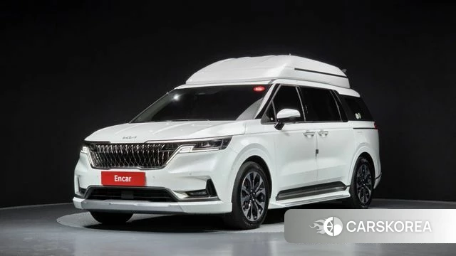 Kia Carnival 4th generation 2022 Белый из Кореи